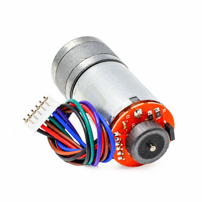 N25 6V 550RPM Metal Gear Motor With Encoder Shaft Type-D