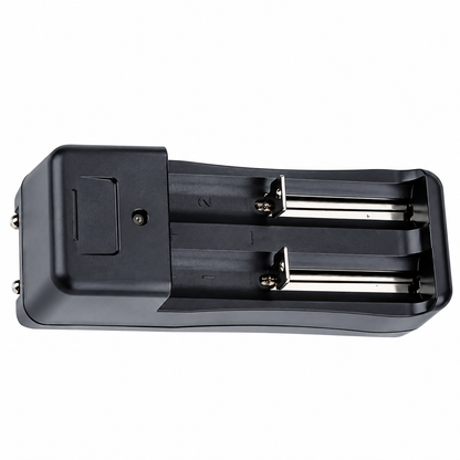 Dual Slot 3.7V Universal Battery Charger for Lithium-Ion Batteries