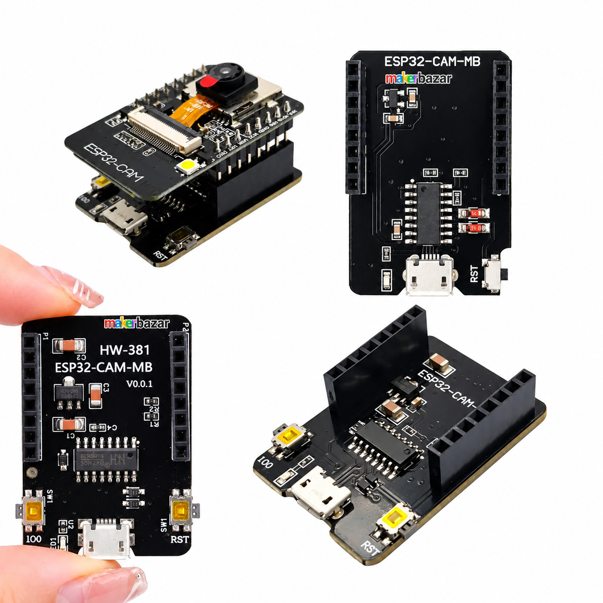 ESP32-CAM-MB MICRO USB Download Module for ESP32 CAM Development Board