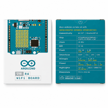 Original Arduino UNO EK (एक) R4 WiFi - Made in India