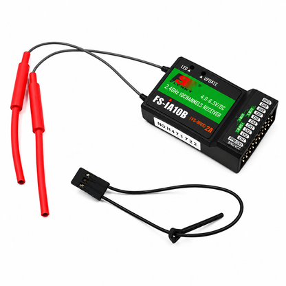 FlySky FS-i6S 10-Channel Remote with FS-iA10B Receiver
