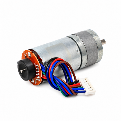 N25 6V 550RPM Metal Gear Motor With Encoder Shaft Type-D