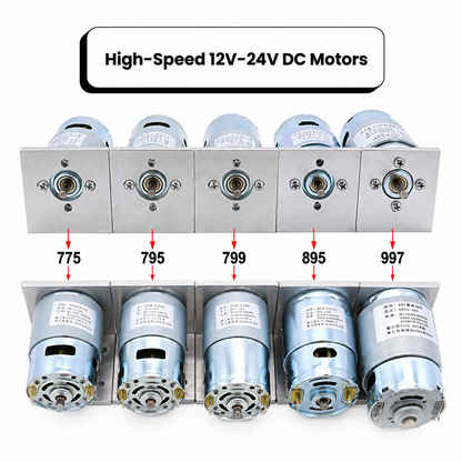 885 12-24VDC High-Speed Motor