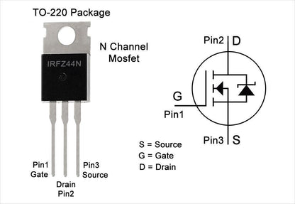 IRFZ44N Power MOSFET TO-220