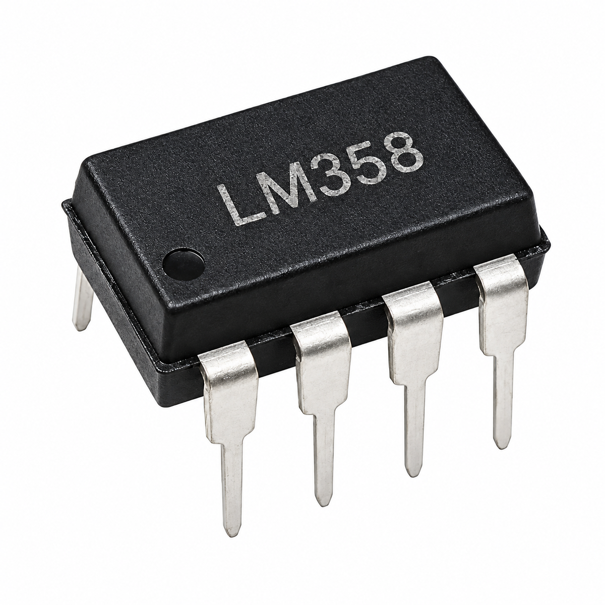 LM358 Dual Op Amp IC - 8 Pin DIP Package