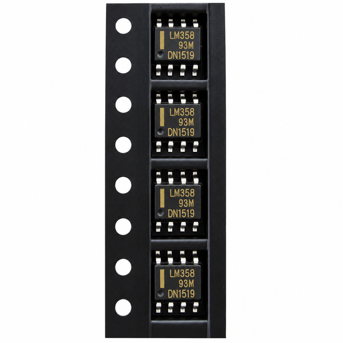 LM358 Low Power Dual Op-Amp IC - SOIC-8 SMD Package