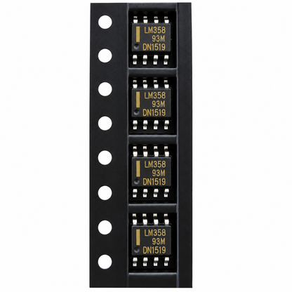 LM358 Low Power Dual Op-Amp IC - SOIC-8 SMD Package