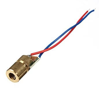 650nm 6mm 5V DC 5mW Mini Laser Dot Diode Module Head