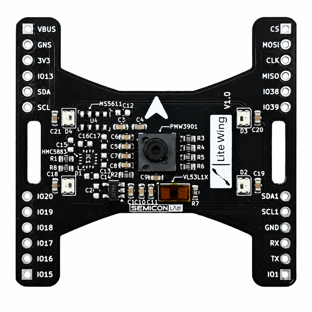 LiteWing Drone Positioning Module - Optical Flow & ToF Sensor(VL53L1X + PMW3901)