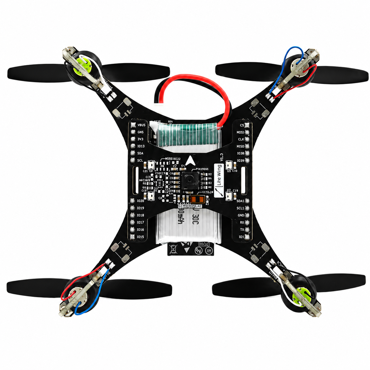 LiteWing Programmable Ready to Fly Drone with Positioning Module Combo