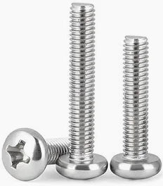 M2 (2mm) x 10mm Pan Head Phillips Plus Stainless Steel SS Machine Screw