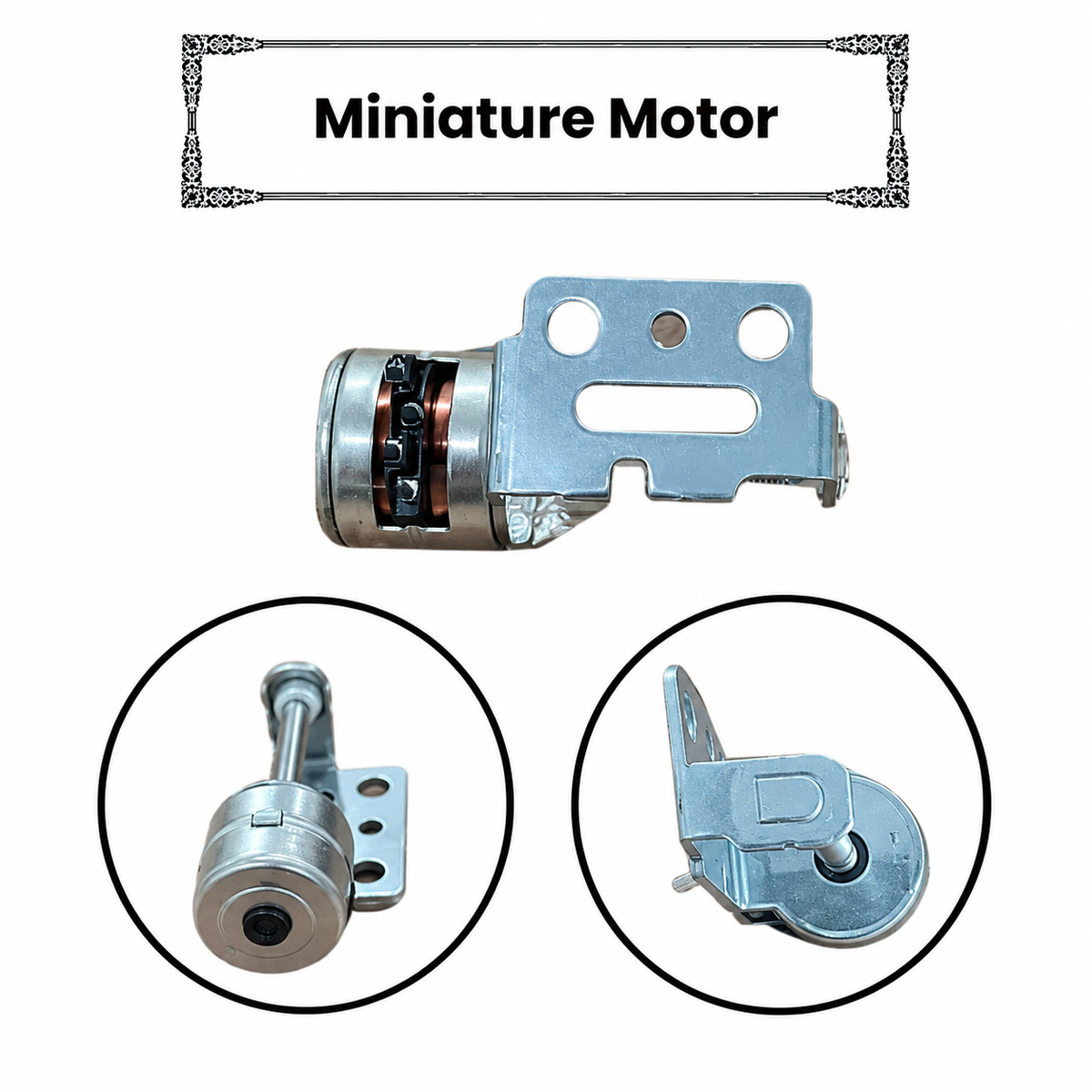4-Pins Miniature DC Stepper Motor with Screw Shaft