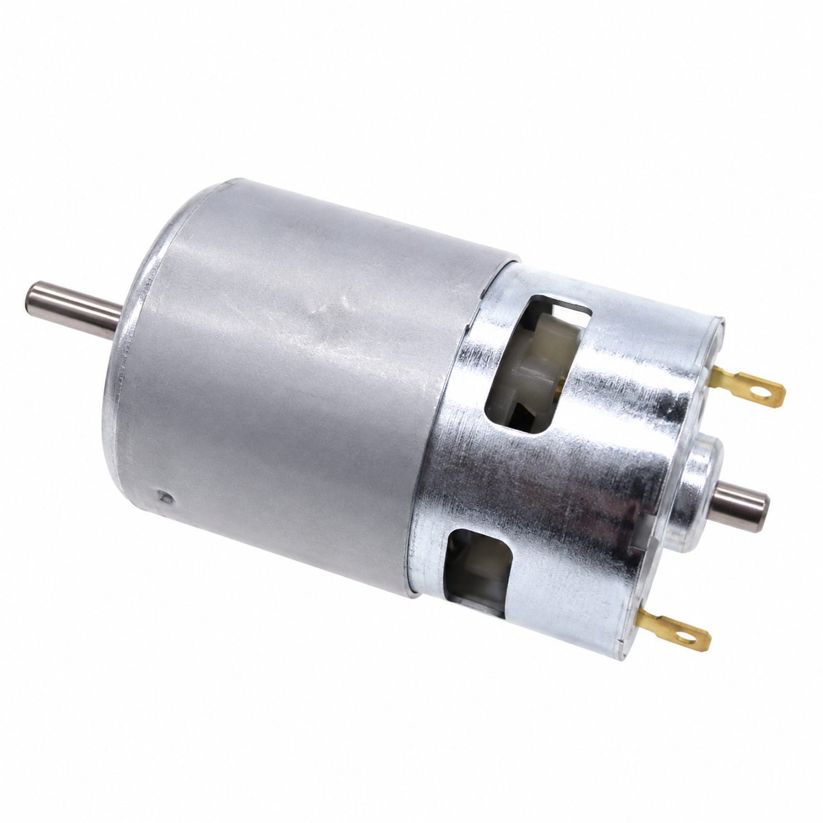 Double-Shaft Round DC Toy Motor
