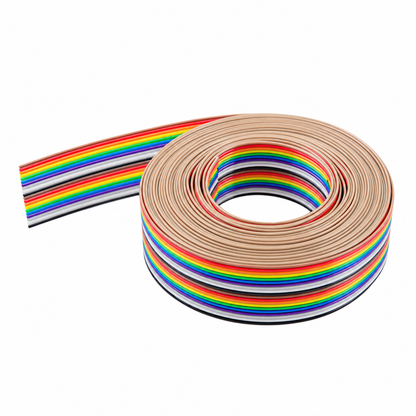 Multi-coloured Ribbon Cable Wire 12 Core (1 Meter)