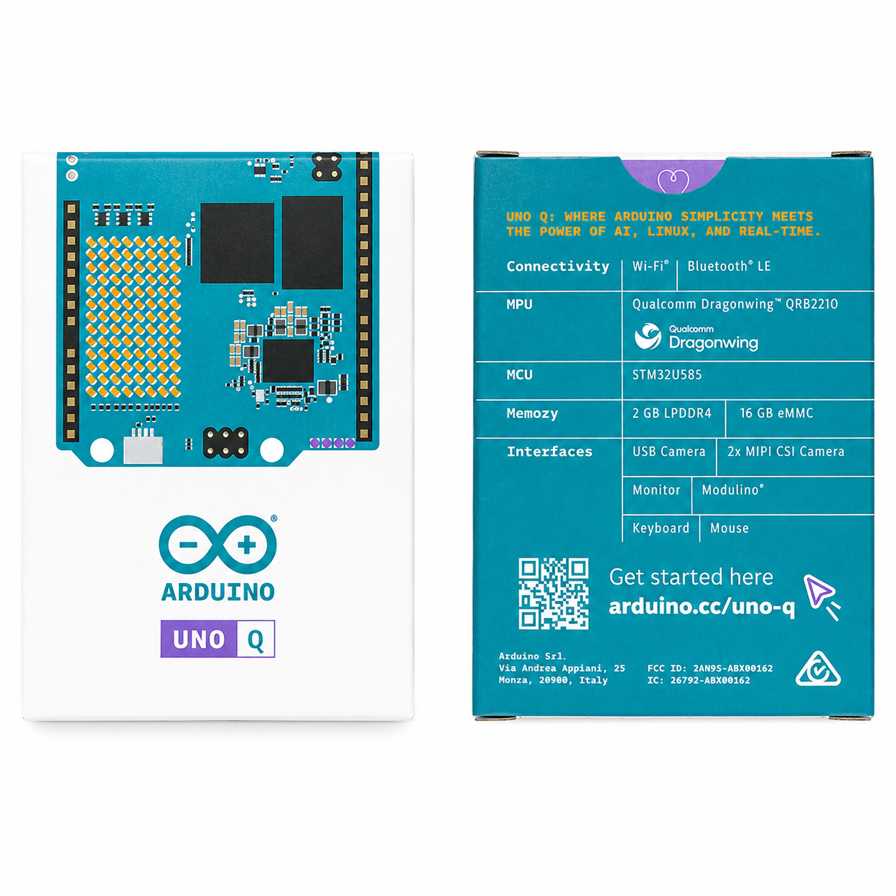 Arduino UNO Q Single Board Computer Model 2GB