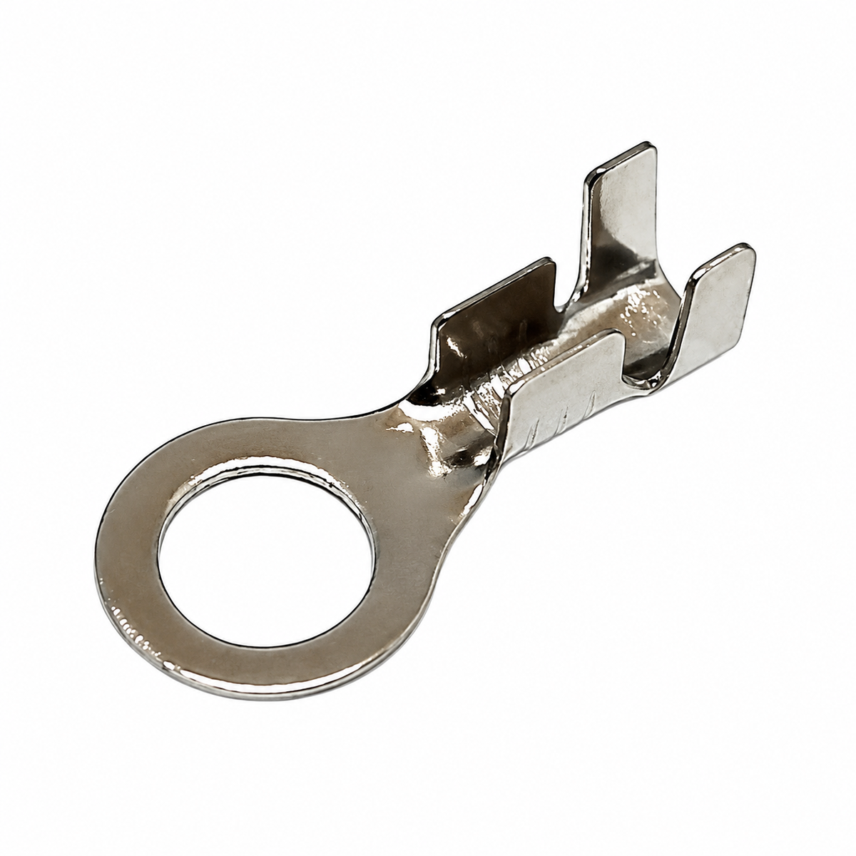 Non-Insulated Ring O-Type Terminals Crimp Connectors 5.2mm (Pack of 5)