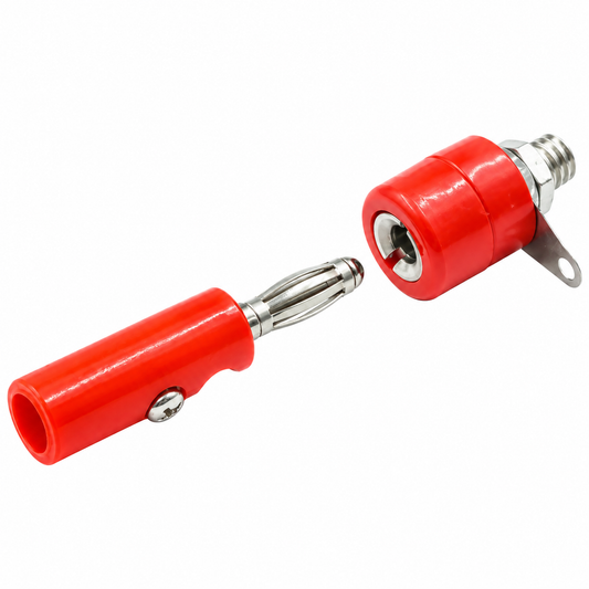 [Type 1] 4mm Banana Jack Plug Connector & Socket
