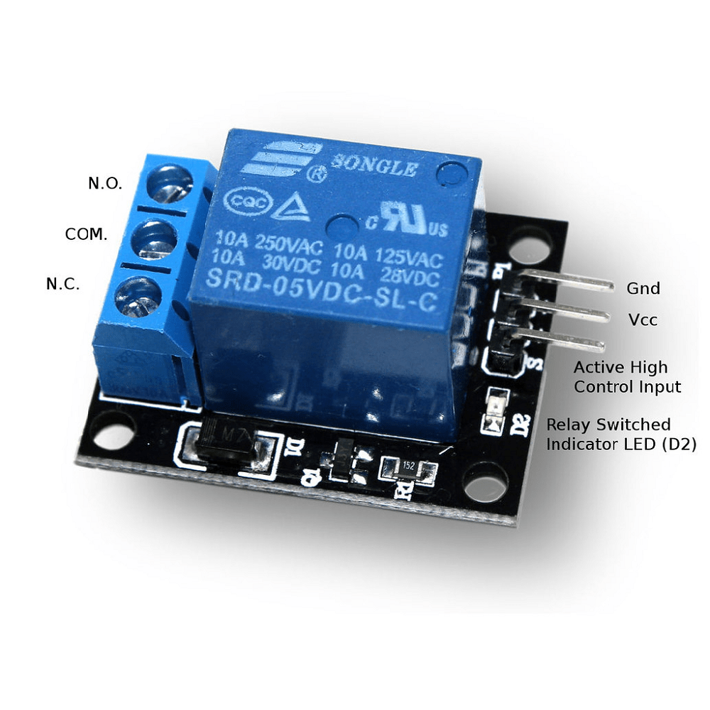 5V 1 Channel Relay Module