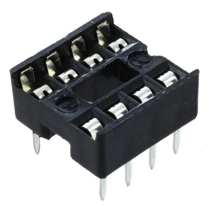 8 Pin IC Socket / Base – DIP (Pack of 2)