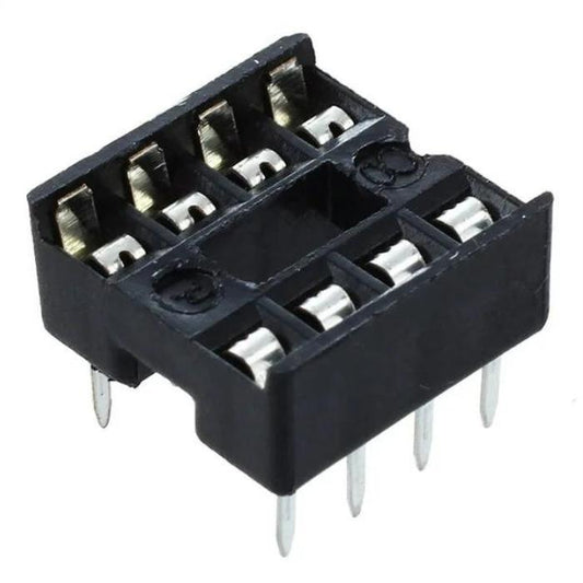 8 Pin IC Socket / Base – DIP (Pack of 2)