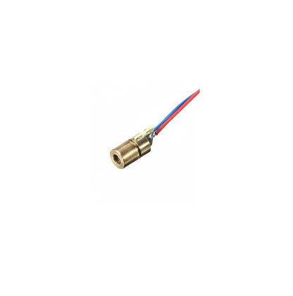 650nm 6mm 5V DC 5mW Mini Laser Dot Diode Module Head