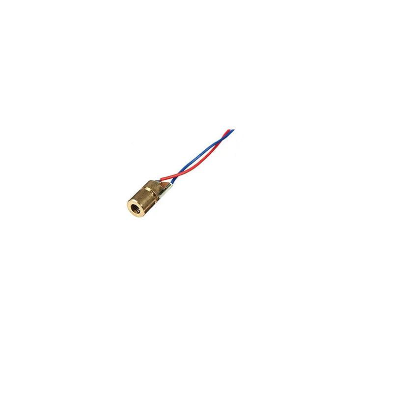 650nm 6mm 5V DC 5mW Mini Laser Dot Diode Module Head