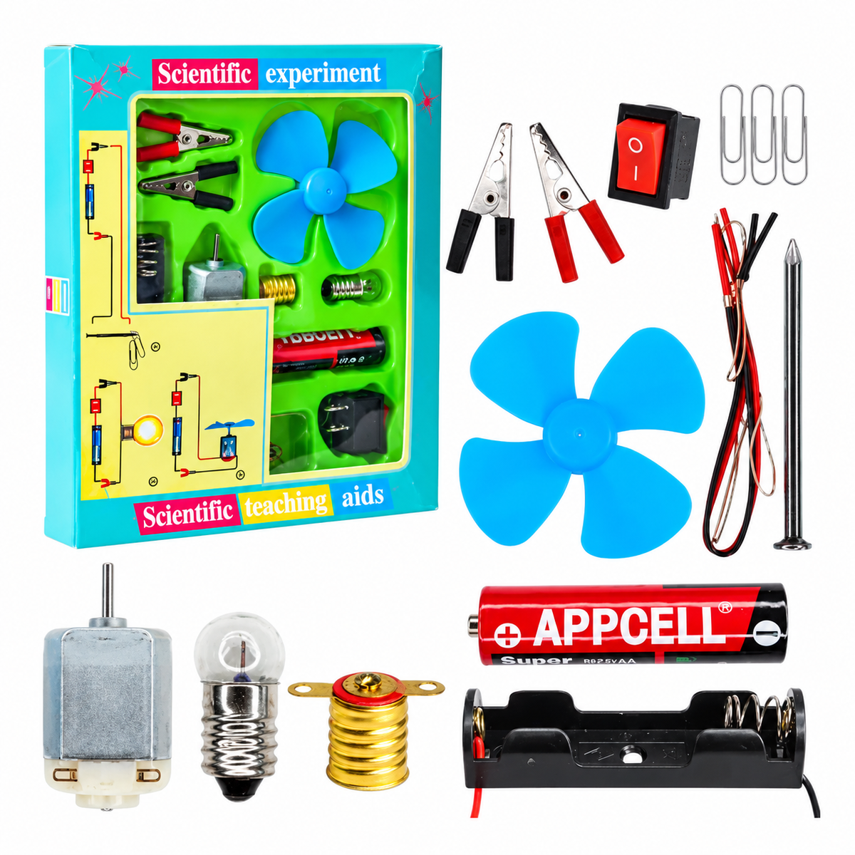 STEM Science Experiment Kit KX-2023 Basic Electricity Experiments