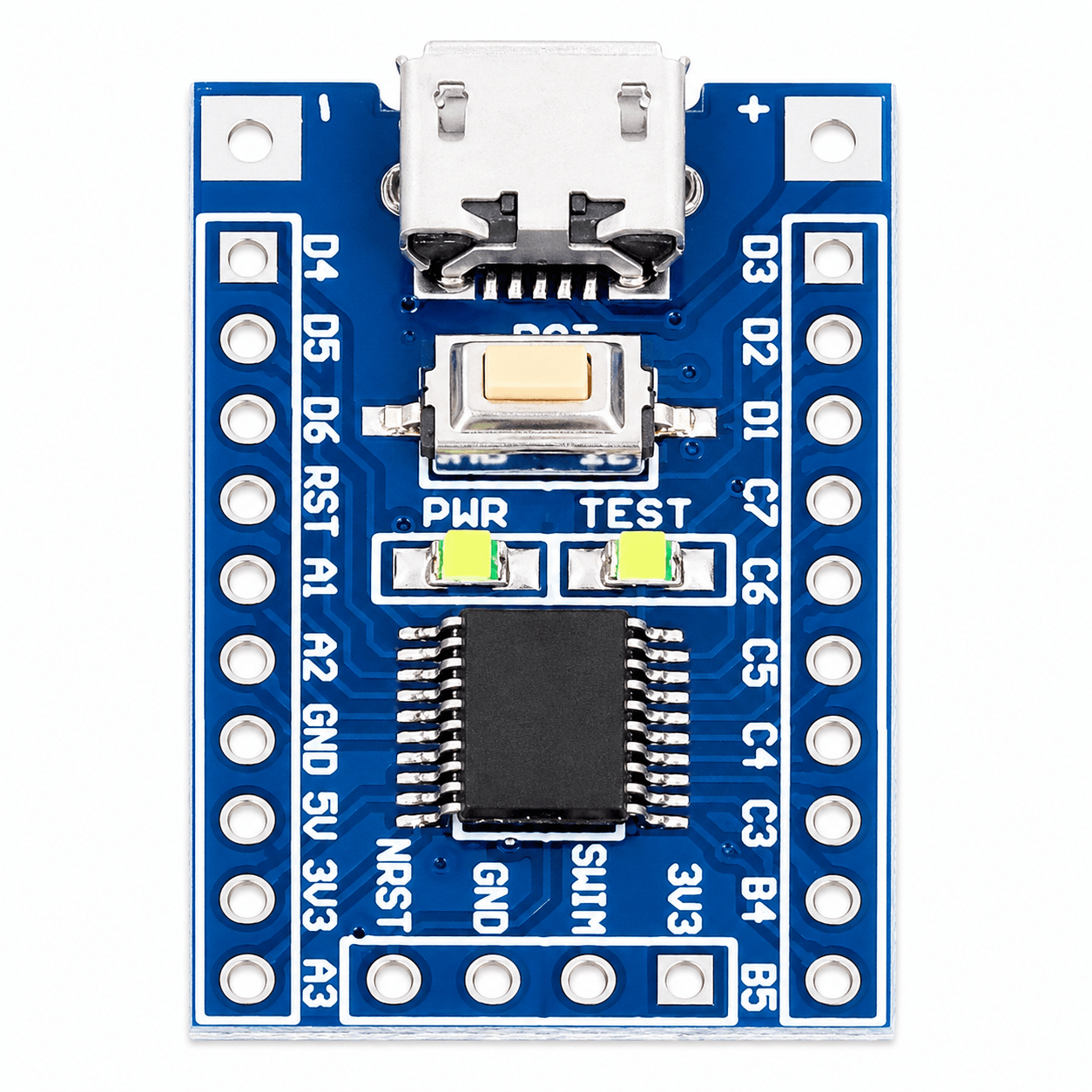 STM8 Development Board -STM8S103F3P6