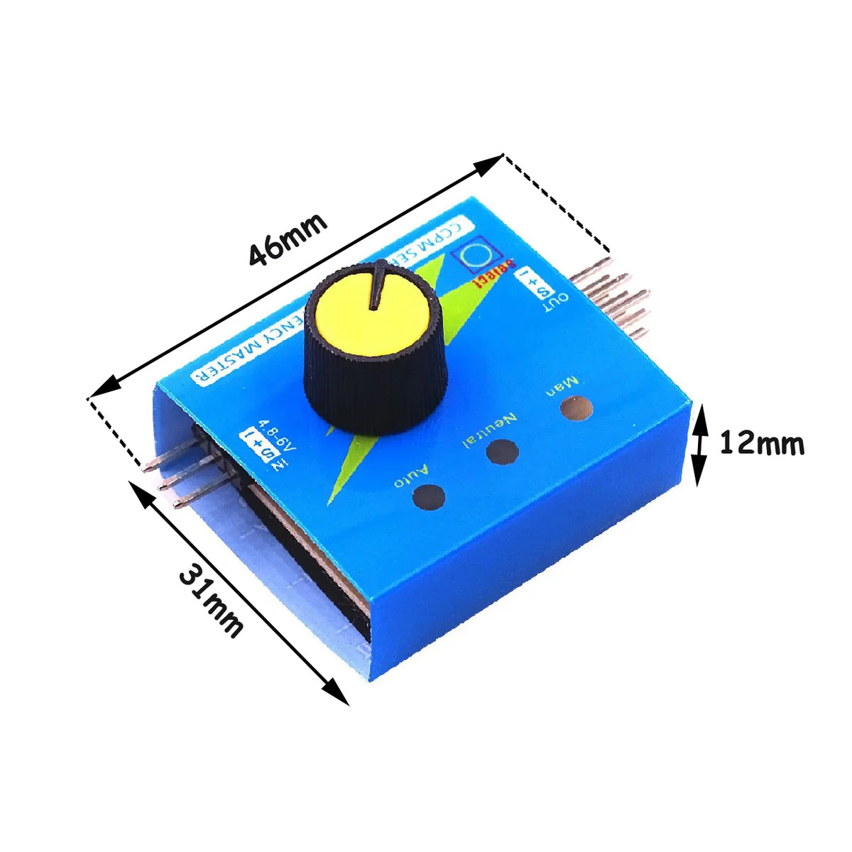 4.8-6V Servo Motor Tester /ESC Consistency Tester with Indicator Light