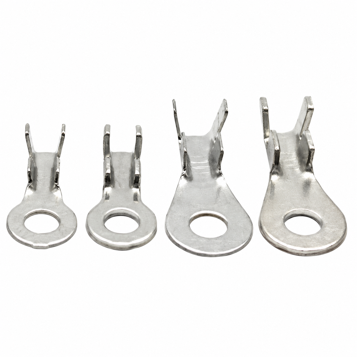 Non-Insulated Ring O-Type Terminals Crimp Connectors 5.2mm (Pack of 5)