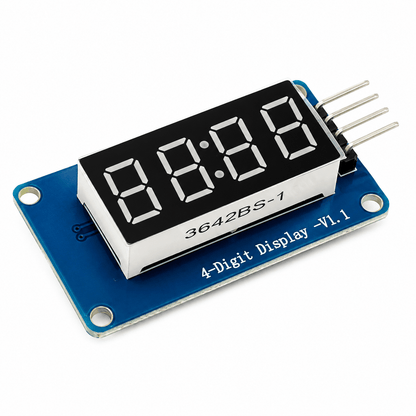4-Digit Seven Segment Led Display Module - TM1637