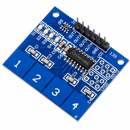 4-Channel Touch Sensor Module - TTP224