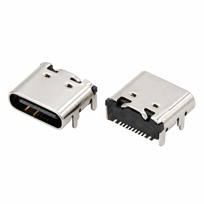 USB 3.1 Type C Female 16Pin Connector - TYPE-C-31-M-12