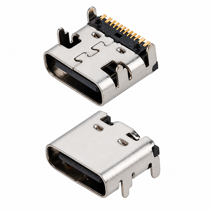 USB 3.1 Type C Female 16Pin Connector - TYPE-C-31-M-12