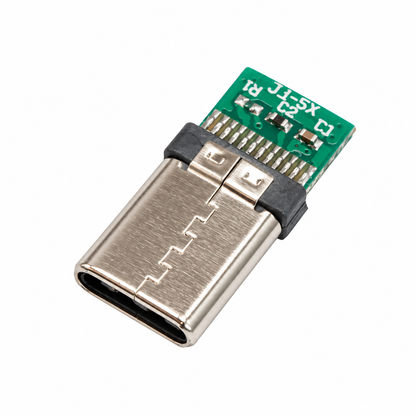USB TYPE C Male Plug Soldering Connector PCB Board
