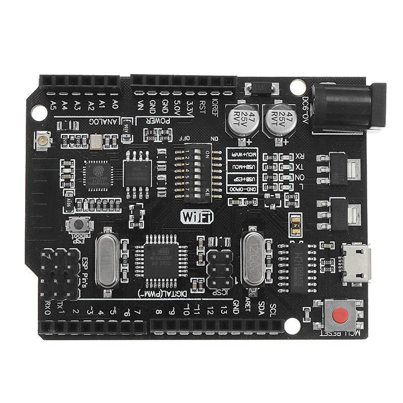 Uno+WiFi R3 AtMega328p+NodeMSU ESP8266