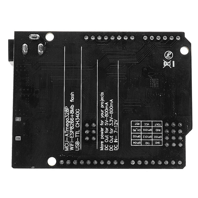 Uno+WiFi R3 AtMega328p+NodeMSU ESP8266