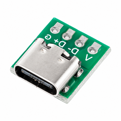Voltify USB Type-C 4 Pin Female Connector Breakout