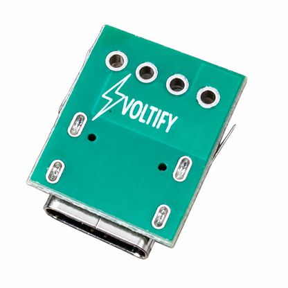 Voltify USB Type-C 4 Pin Female Connector Breakout