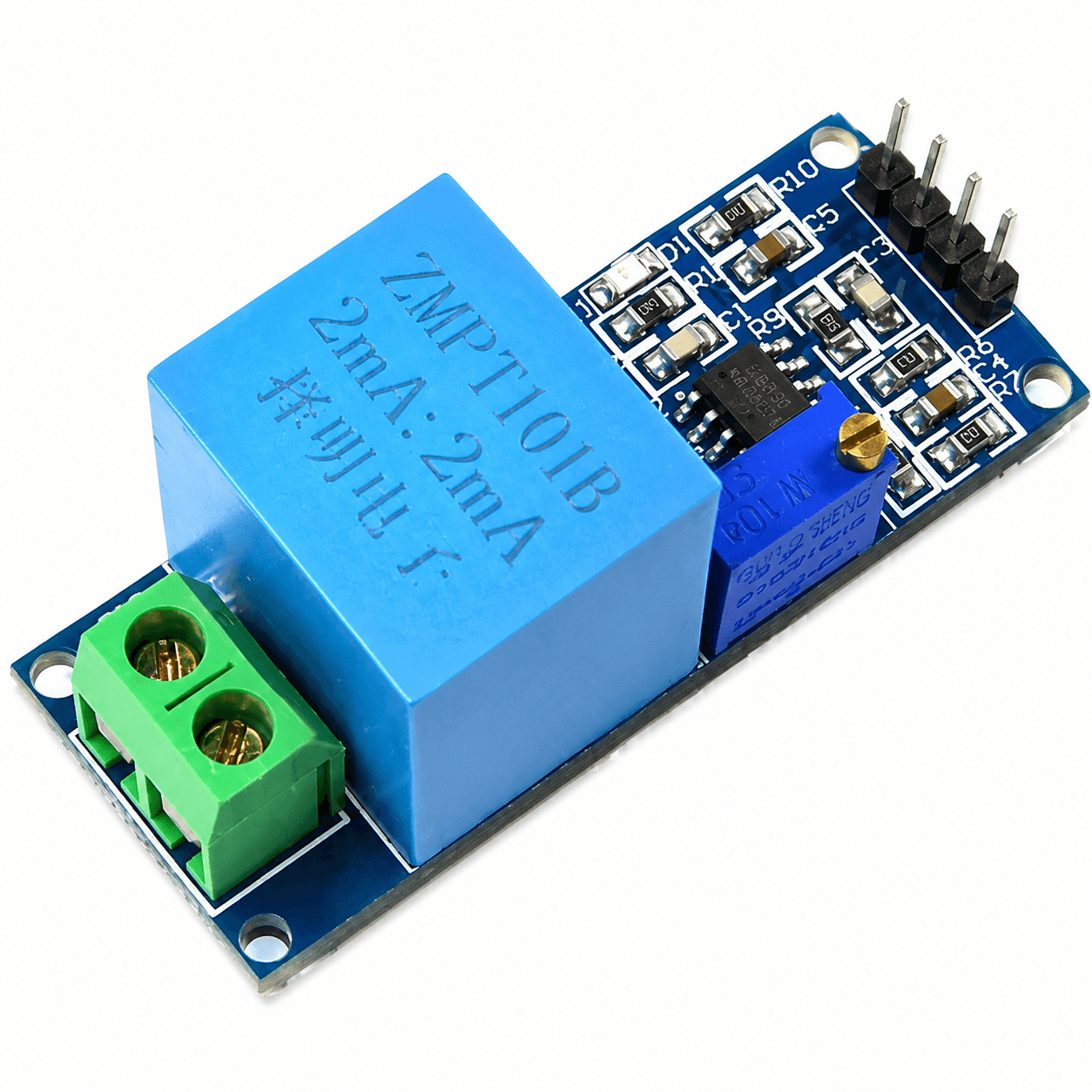 Single Phase AC Voltage Sensor Module - ZMPT101B