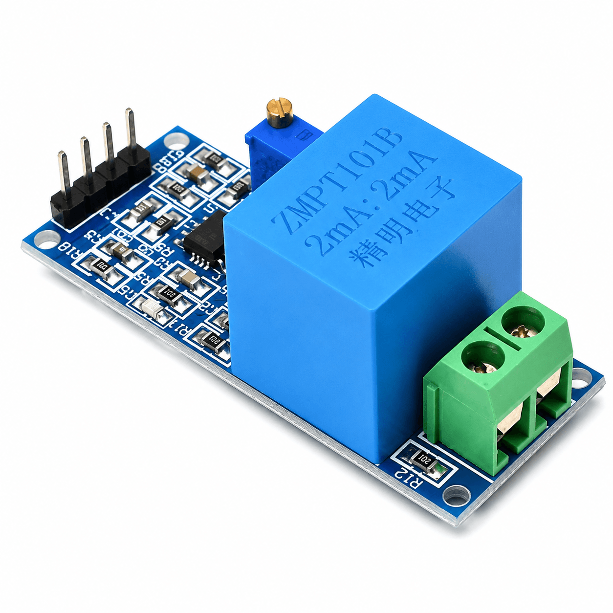 Single Phase AC Voltage Sensor Module - ZMPT101B