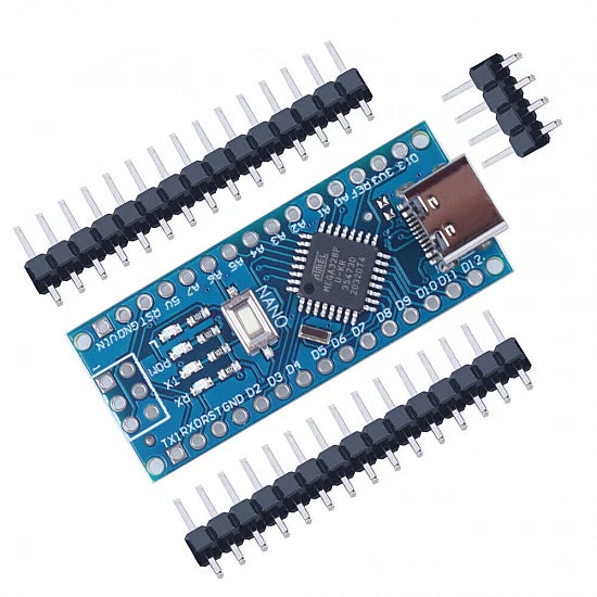 ATmega328P 5V Nano V3.0 Development Board 16MHz CH340 Type-C