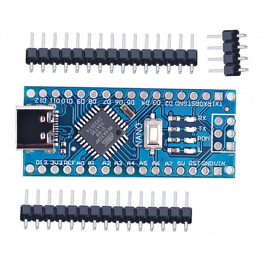 ATmega328P 5V Nano V3.0 Development Board 16MHz CH340 Type-C