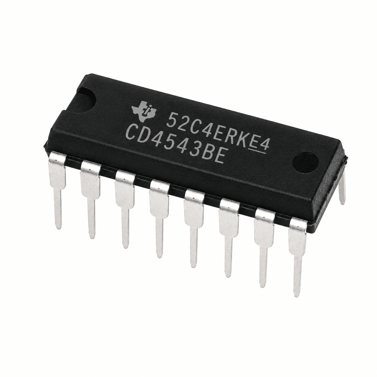 BCD to 7 Segment Decoder IC - CD4543