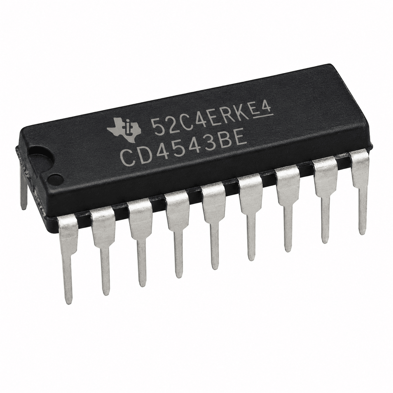BCD to 7 Segment Decoder IC - CD4543