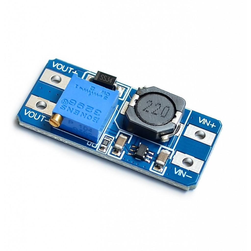 MT3608 Step Up Module With Micro USB – Variable Voltage