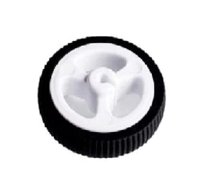 White 3PI miniQ Car Wheel Tyre 34mm for N20 Motor (Pack of 2)
