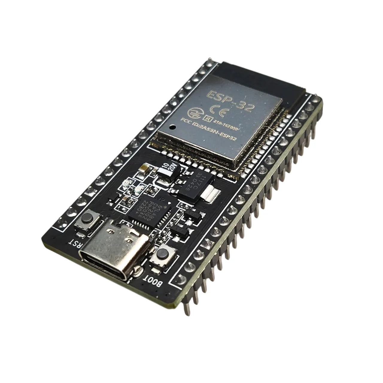 ESP-32S Development Board Wifi + Bluetooth 38 Pin CP2102 Type-C