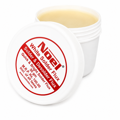 Noel White Soldering Flux Paste Solder-Desolder Wax 50-Grams
