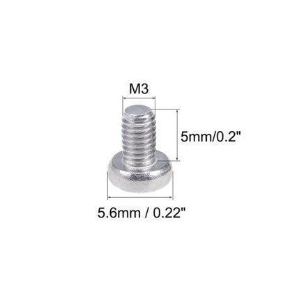 M3 x 20 SS 304 Philips PAN Head Bolt – 20mm Length (Pack of 2)